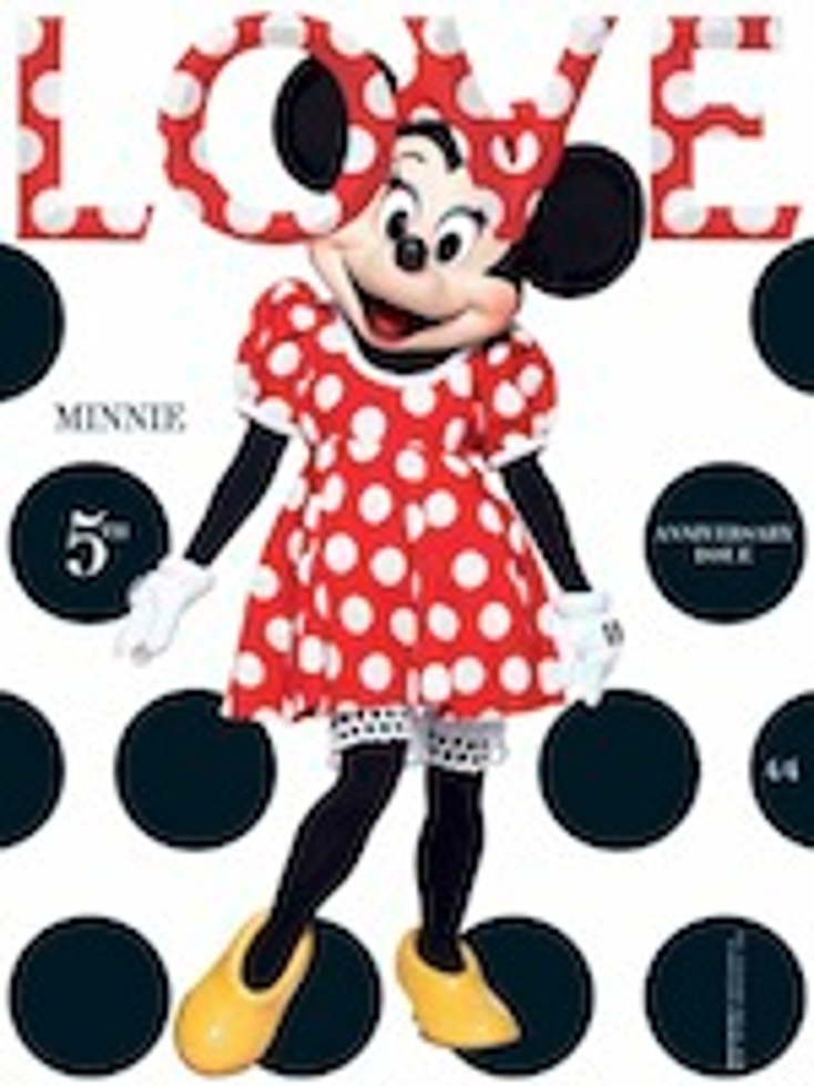 Love Mag to Feature Minnie Mouse Love Mag to Feature Minnie Mouse