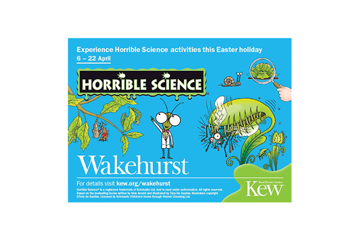 Wakehurst to Conduct Horrible Science for Easter