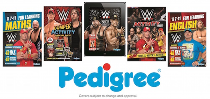 Pedigree to Publish New WWE Titles