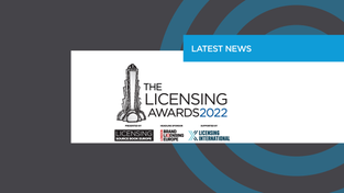 Logo for The Licensing Awards.