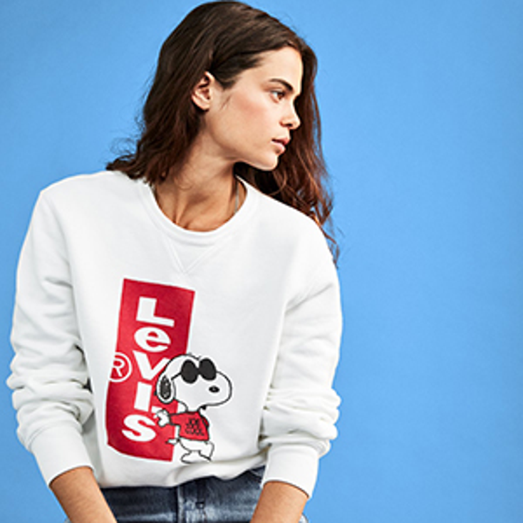 Snoopy Joins Forces with Levi’s