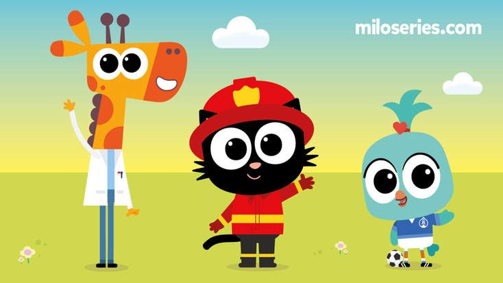 Milo and friends. Milo and friends.