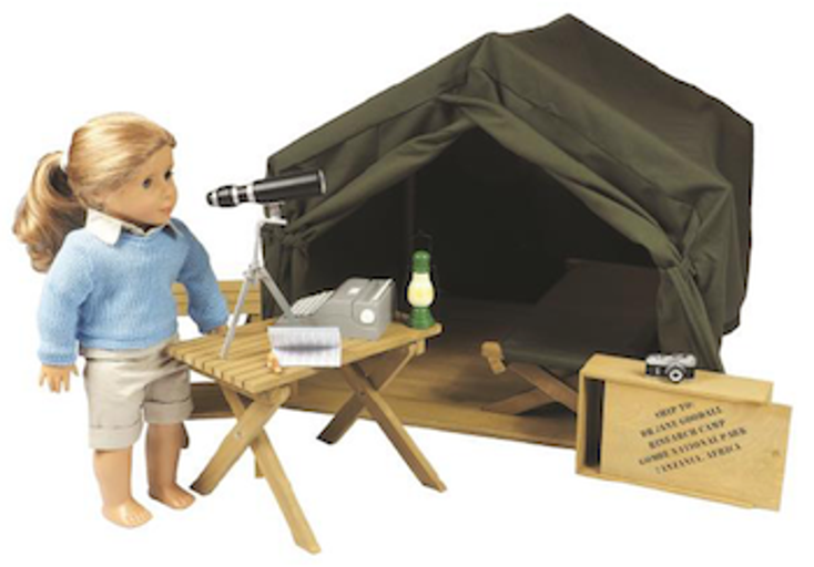Queen's Treasures Creates Jane Goodall Doll Queen's Treasures Creates Jane Goodall Doll