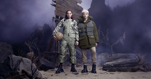 The two coats in the collaboration between the NBA, Canada Goose and Salehe Bembury