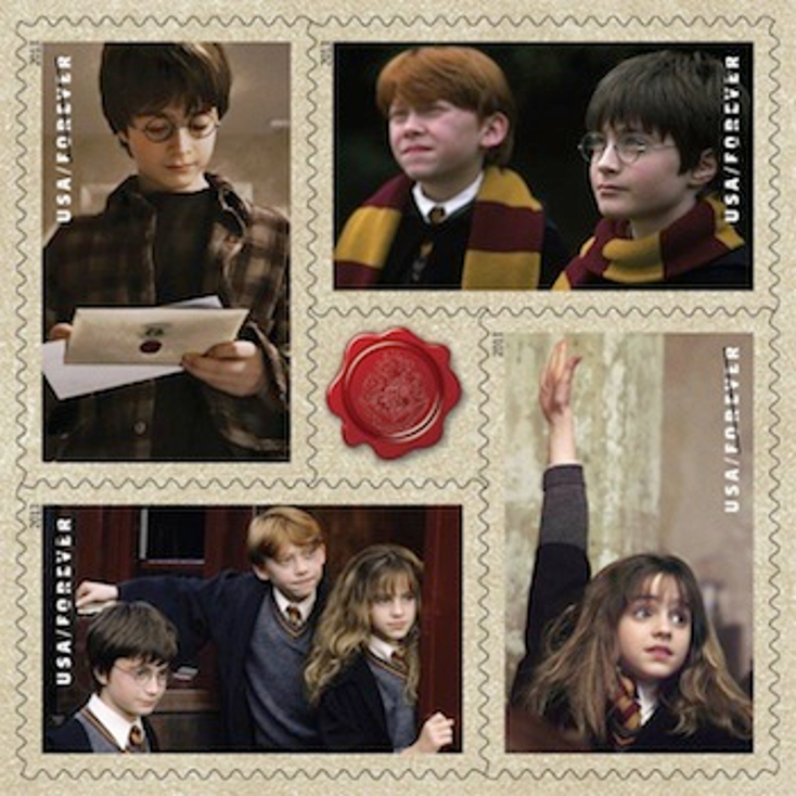 USPS Reveals Harry Potter Stamps USPS Reveals Harry Potter Stamps