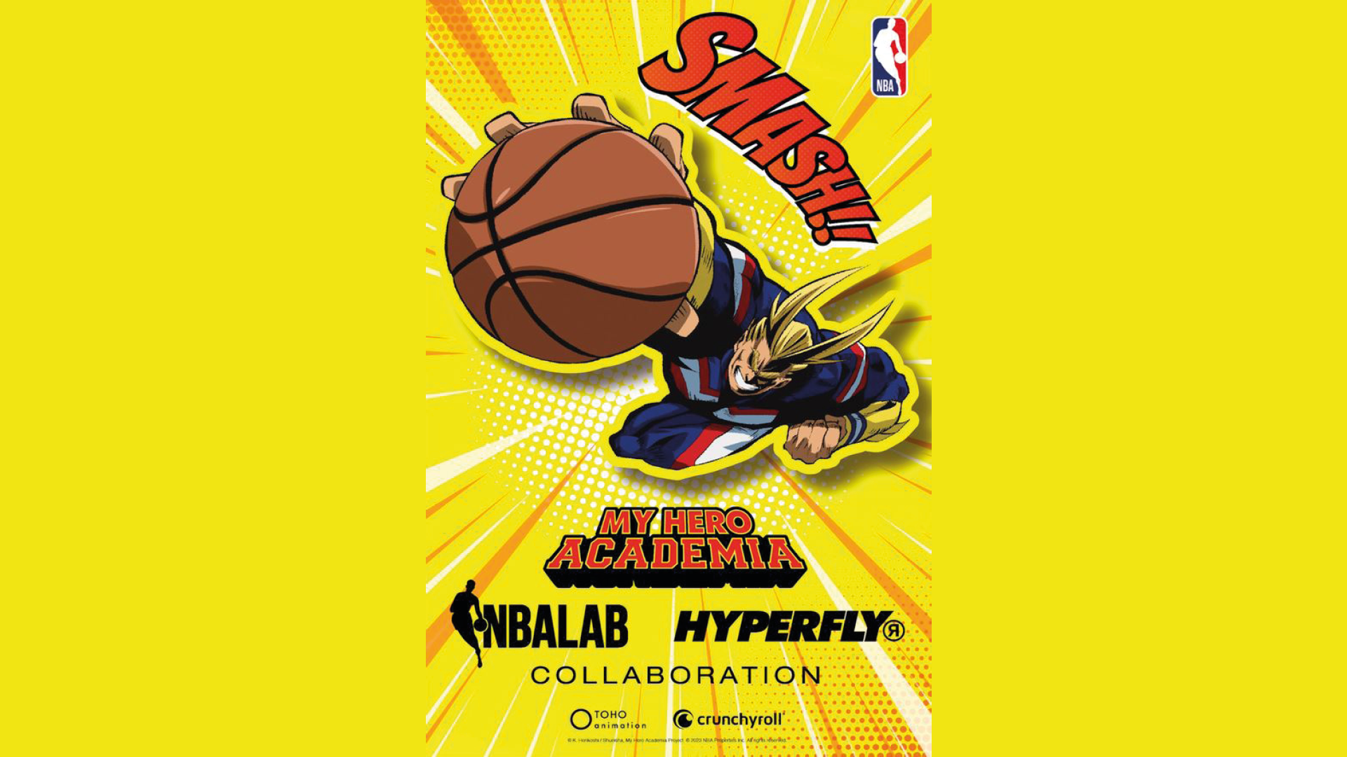 My Hero Academia Heads to the NBA with Fashion Collab License Global