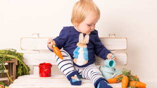 Peter Rabbit toddler apparel from Blade & Rose.