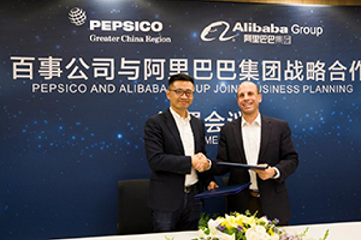 Pepsi Partners with Alibaba Pepsi Partners with Alibaba