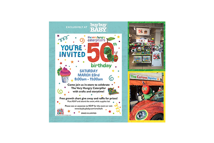 The Very Hungry Caterpillar Readies Birthday Celebrations The Very Hungry Caterpillar Readies Birthday Celebrations