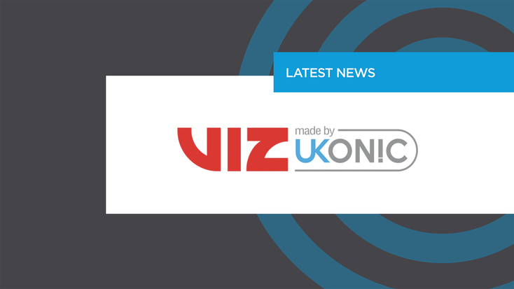 VIZ Media and Ukonic logos, respectively.