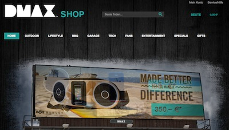 Discovery Opens DMAX E-Shop Discovery Opens DMAX E-Shop