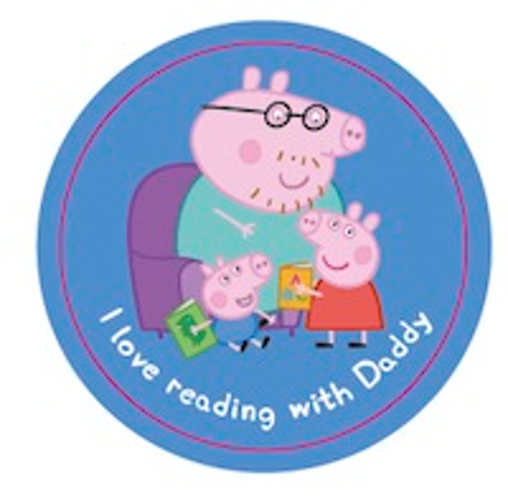 Peppa Pig Supports Fathers' Story Week Peppa Pig Supports Fathers' Story Week