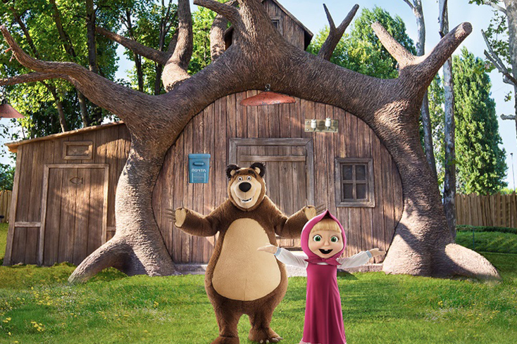 New Masha and the Bear Attraction to Offer Forest Fun