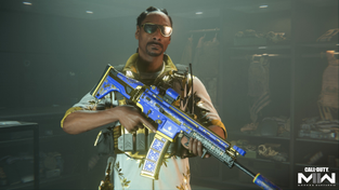 Snoop Dogg as featured in "Call of Duty."
