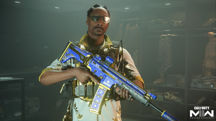 Snoop Dogg as featured in "Call of Duty." Snoop Dogg as featured in "Call of Duty."