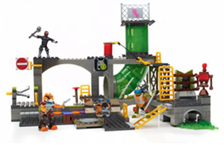 TMNT Fights Evil with Mega Bloks, Playmates TMNT Fights Evil with Mega Bloks, Playmates