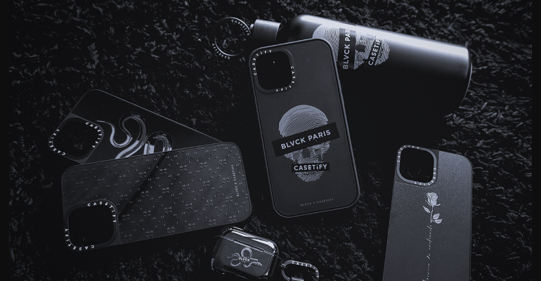 Casetify, Blvck Paris Partner for Monochromatic Merch | License Global