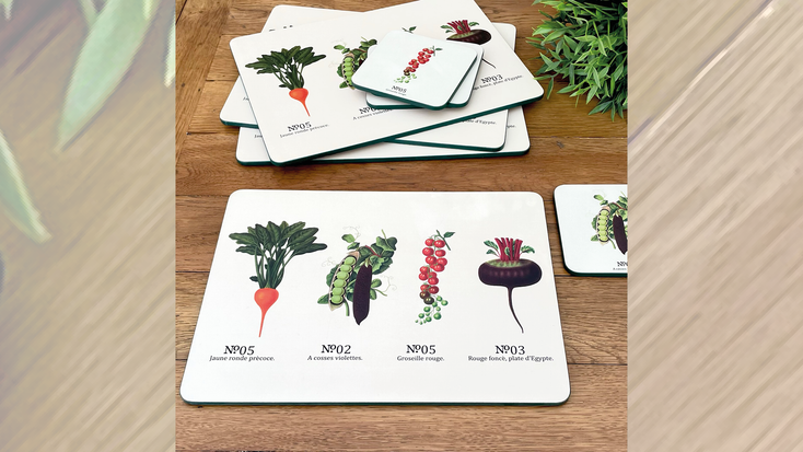 Benary Vegetables Placemats