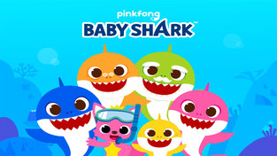 “Baby Shark” characters.