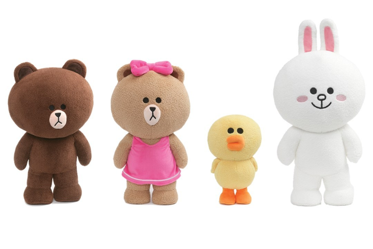 Line Friends Cozies Up to GUND for Plush Deal