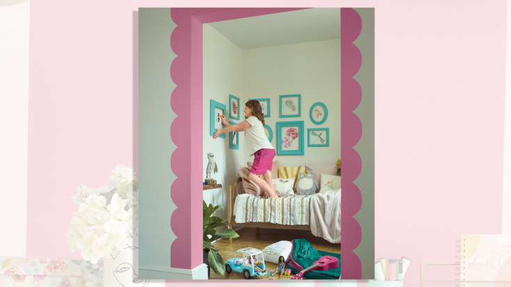 Barbie Dreamhouse colors from BeautiTone. Barbie Dreamhouse colors from BeautiTone.