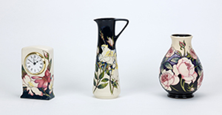 Moorcroft Blossoms RHS Pottery Lines