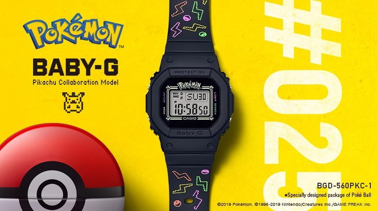 Casio Celebrates Anniversary with Pokémon