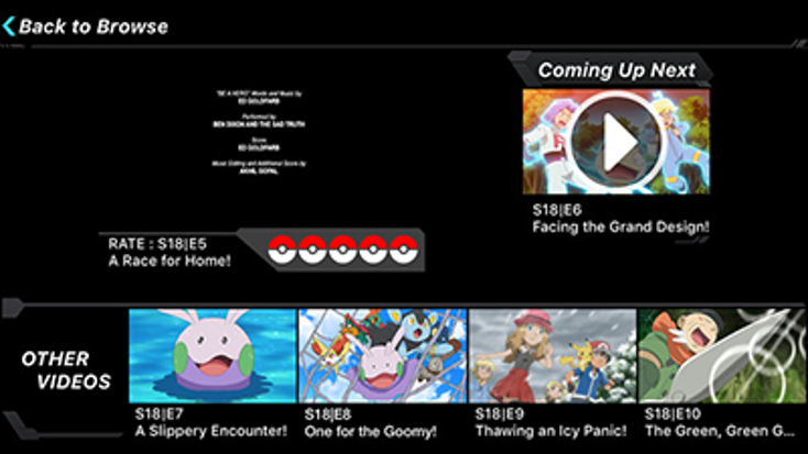 ‘Pokémon TV’ Re-Launches with New Features
