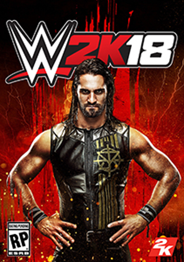 Seth Rollins Slams onto 'WWE 2K18' Cover