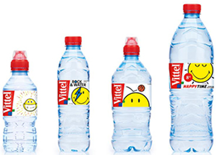 Smiley Drinks Up Branded Water Deal Smiley Drinks Up Branded Water Deal