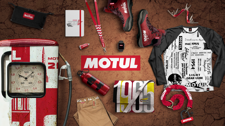 Items from the Motul brand.