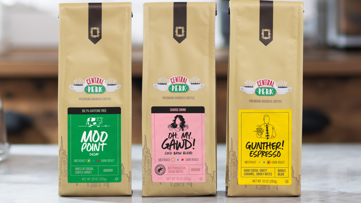 "Friends" coffee blend. "Friends" coffee blend.