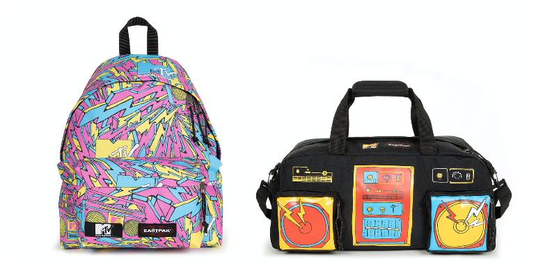 WildBrain Bags Collaboration with Eastpak MTV's 40th Anniversary | License