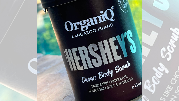 The Hershey’s Cacao Body Scrub.