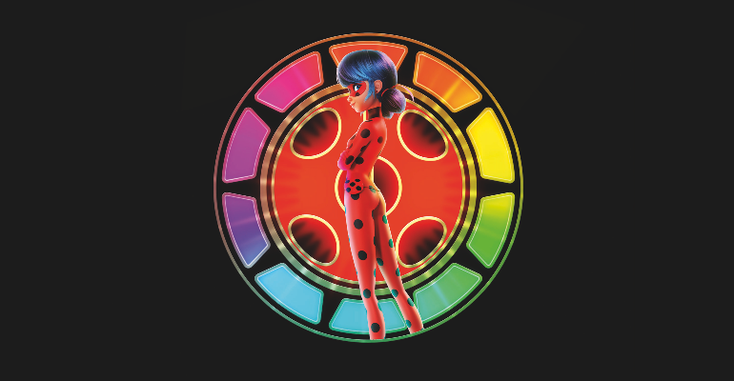 Ladybug from "Miraculous- Tales of Ladybug & Cat Noir" Ladybug from "Miraculous- Tales of Ladybug & Cat Noir"