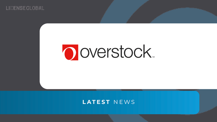 Overstock logo. 