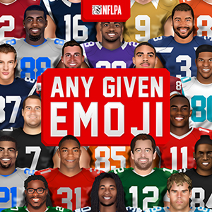 NFLPA Scores Emoji Keyboard