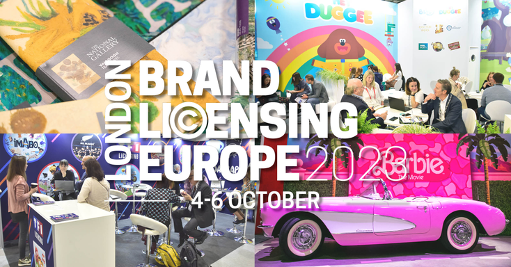 Brand Licensing Europe promotional image. Brand Licensing Europe promotional image.