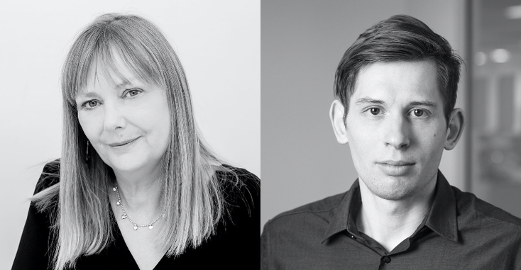aura Clarke, new licensing director for EMEA and Luca Bonecchi, the new head of agent management. aura Clarke, new licensing director for EMEA and Luca Bonecchi, the new head of agent management.