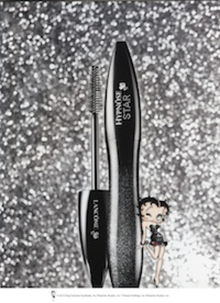 Betty Boop Bats Eyes at Lancome Betty Boop Bats Eyes at Lancome