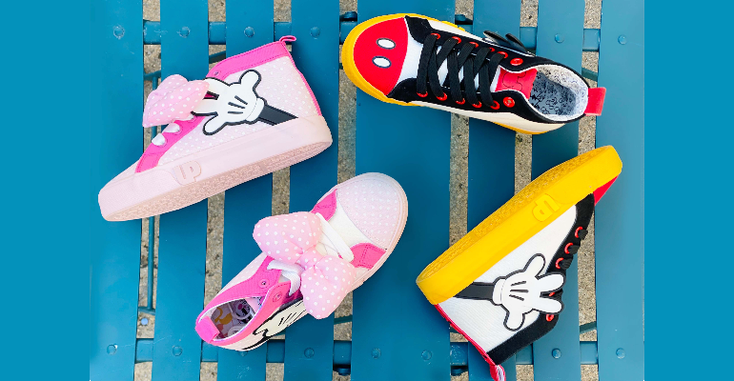 The Ground Up Disney collection, featuring themes like Mickey and Minnie Mouse The Ground Up Disney collection, featuring themes like Mickey and Minnie Mouse