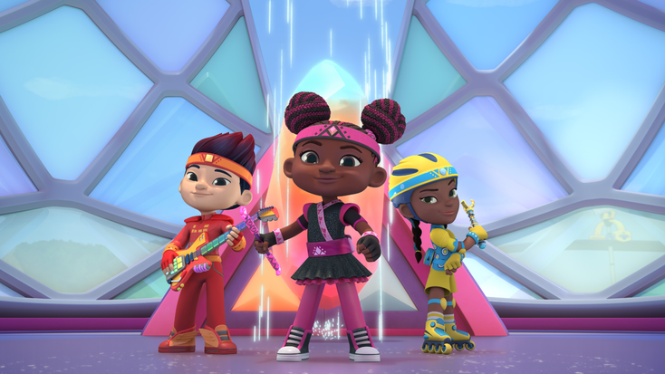 Scene from “Kiya & the Kimoja Heroes.” Scene from “Kiya & the Kimoja Heroes.”
