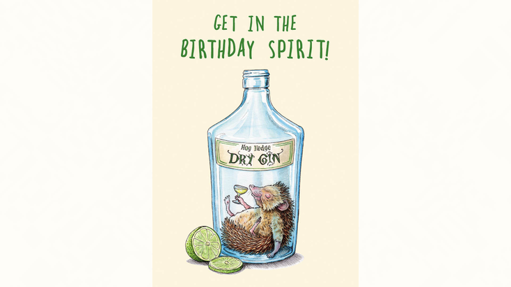 Greeting card from The Great British Card Company. Greeting card from The Great British Card Company.