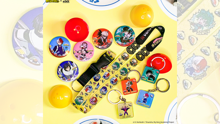 The complete “My Hero Academia” Bikkura Pon collaboration. The complete “My Hero Academia” Bikkura Pon collaboration.