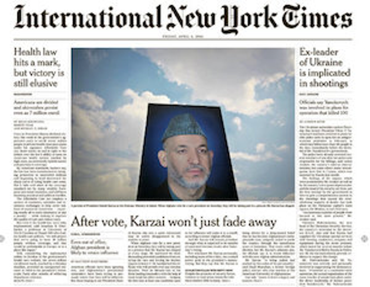 International NY Times Heads to Nepal International NY Times Heads to Nepal