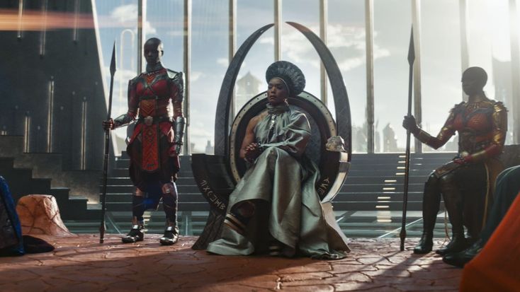 Scene from “Black Panther: Wakanda Forever.”