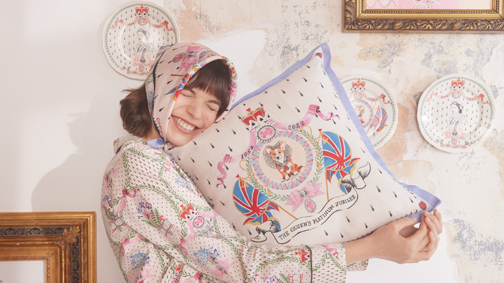 Merchandise by Cath Kidston for the Queen's Platinum Jubilee. Merchandise by Cath Kidston for the Queen's Platinum Jubilee.
