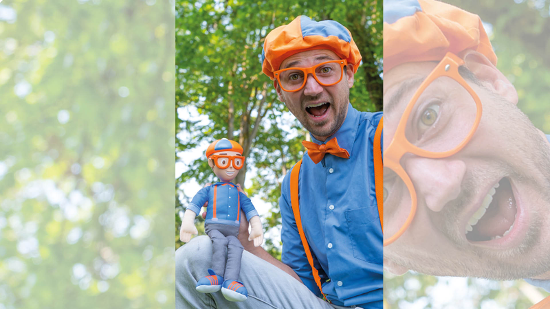 Blippi and Blippi doll Blippi and Blippi doll