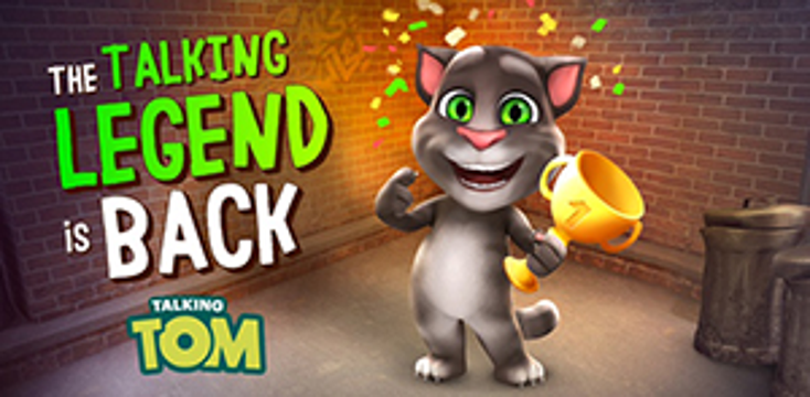 Outfit7 Re-Launches ‘Talking Tom’ App Outfit7 Re-Launches ‘Talking Tom’ App
