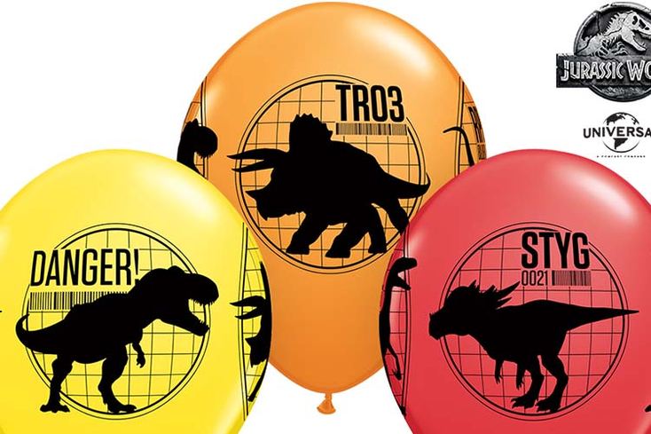 Jurassic World Catches Air with Balloon Collab Jurassic World Catches Air with Balloon Collab